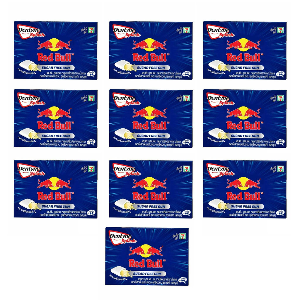 10x Red Bull Sugar Free Gum Pack