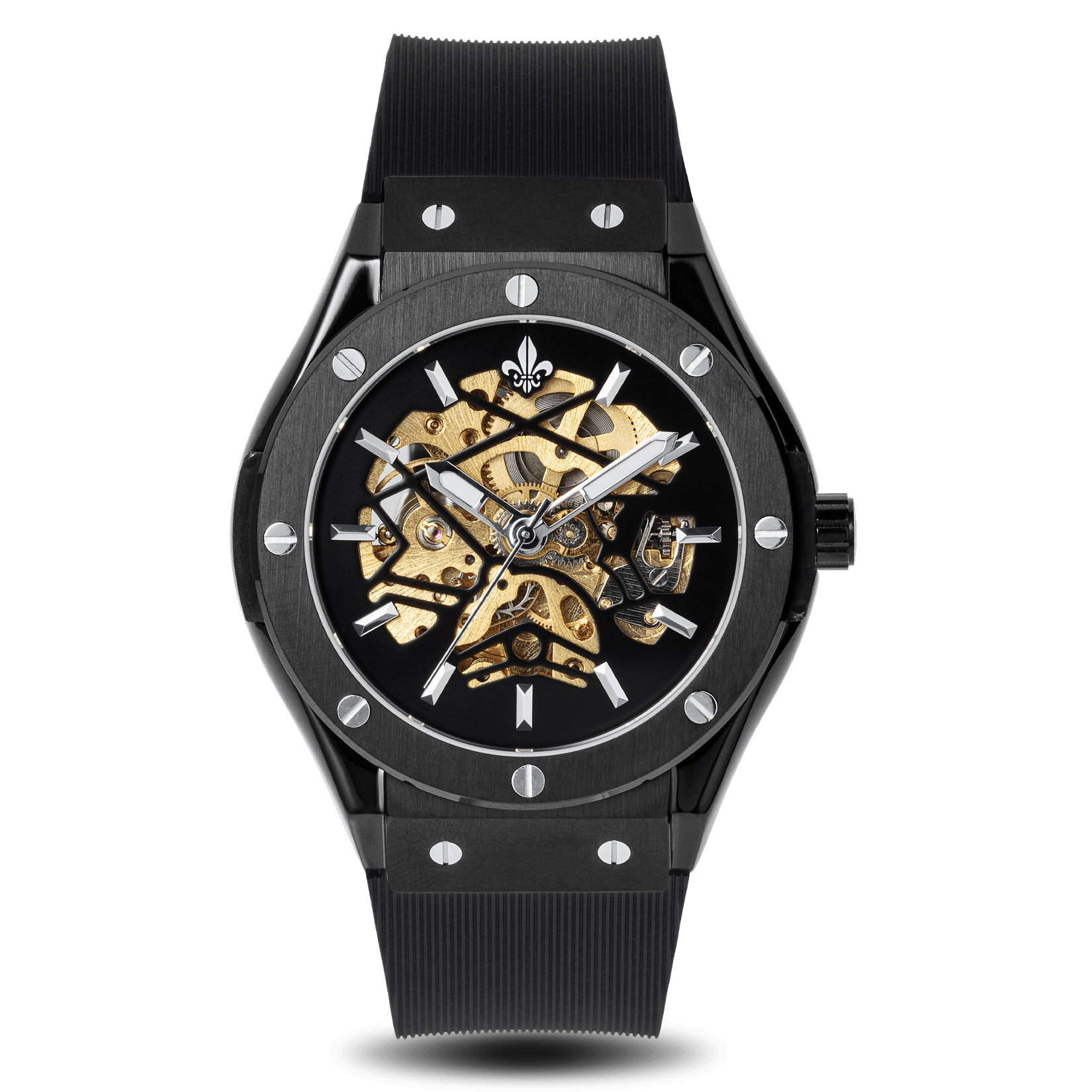 Prague Skeleton Automatic Deluxe - Black