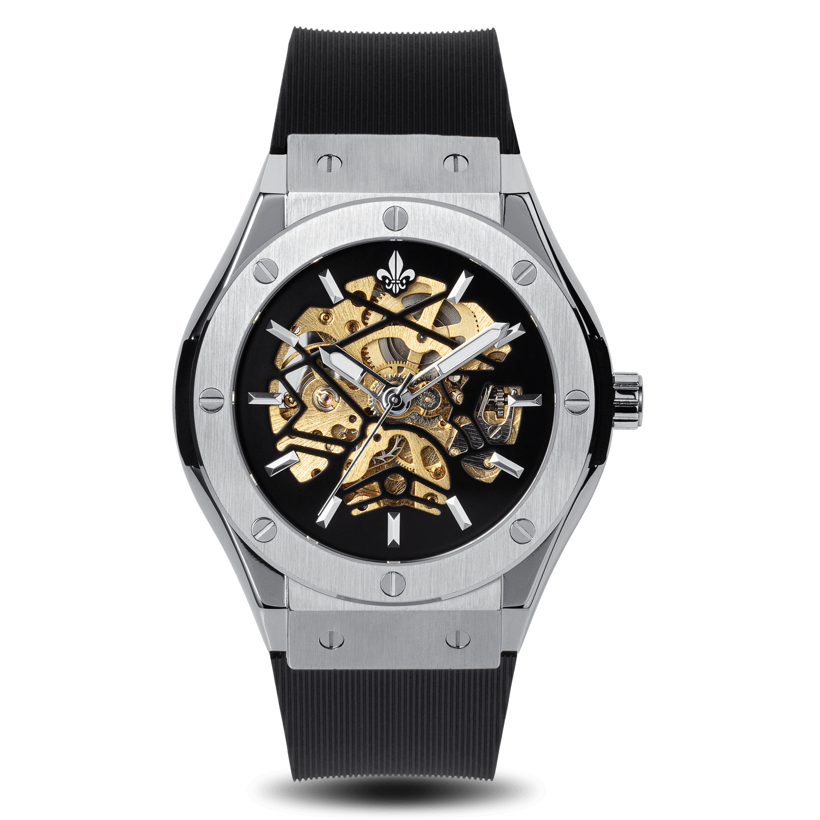 Prague Skeleton Automatic Deluxe - Silver