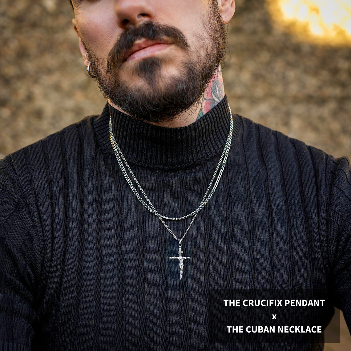 The Crucifix Essentials Bundle - Silver