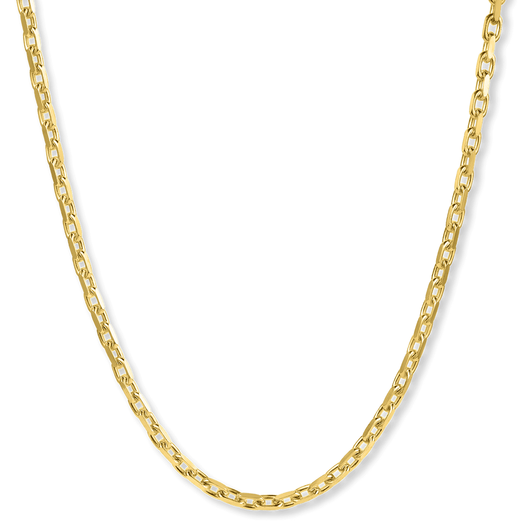 The Gold Anchor Necklace - Italian Collection