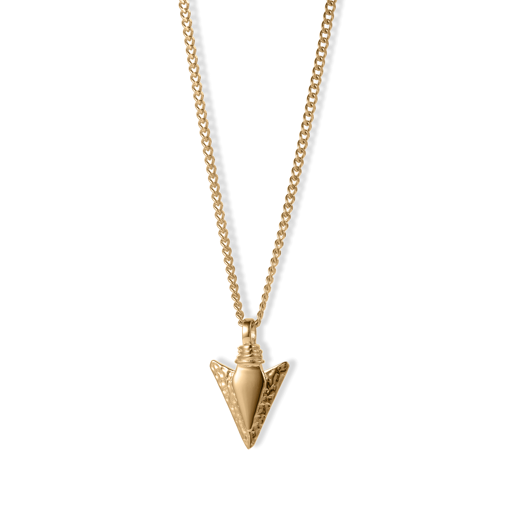 The Gold Arrow Pendant - Essentials Collection
