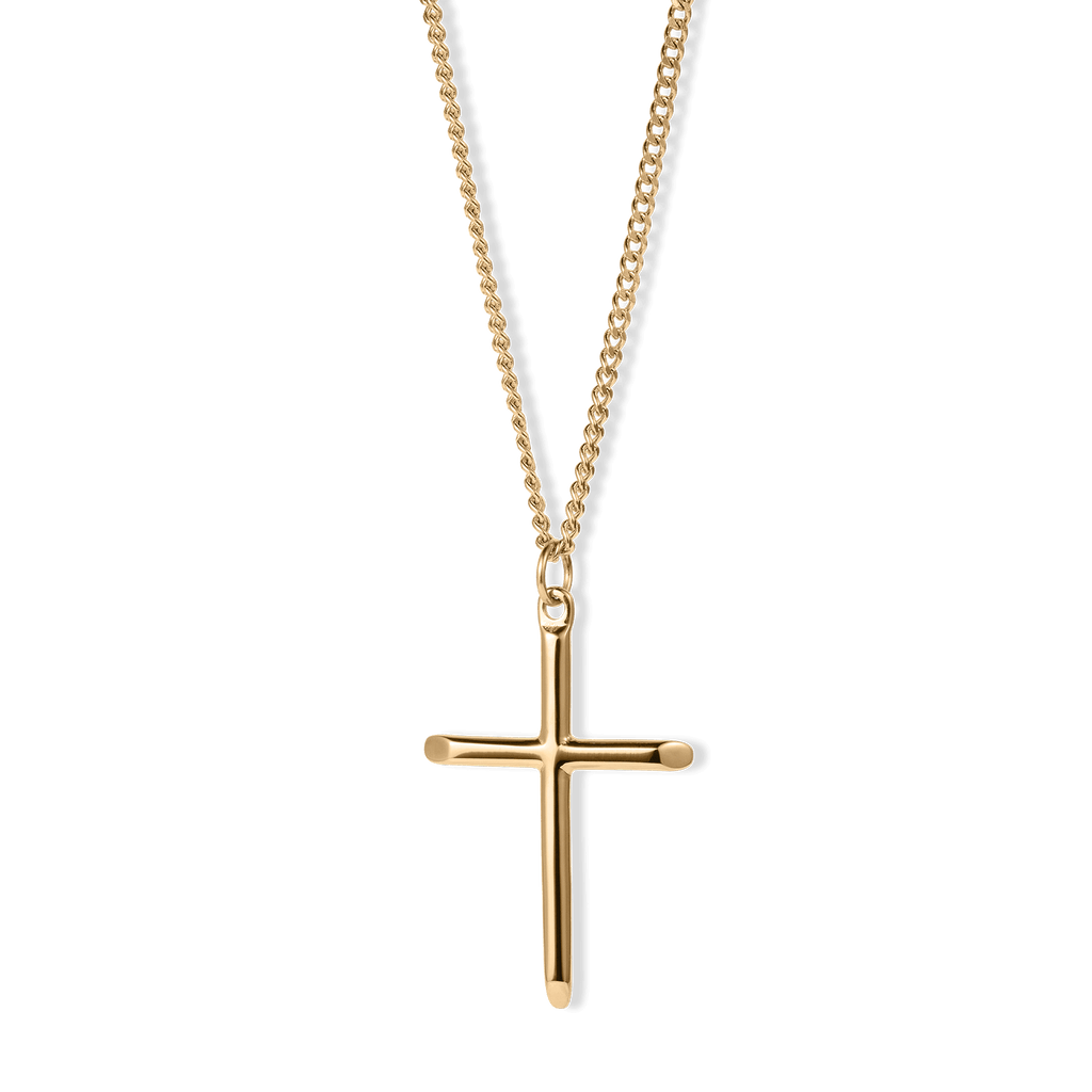 The Gold Cross Pendant - Essentials Collection