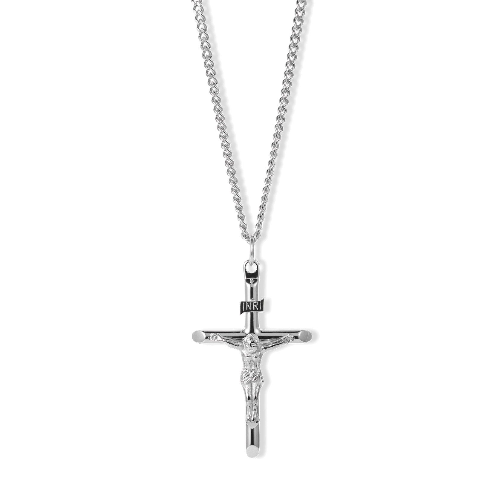 The Silver Crucifix Pendant - Essentials Collection