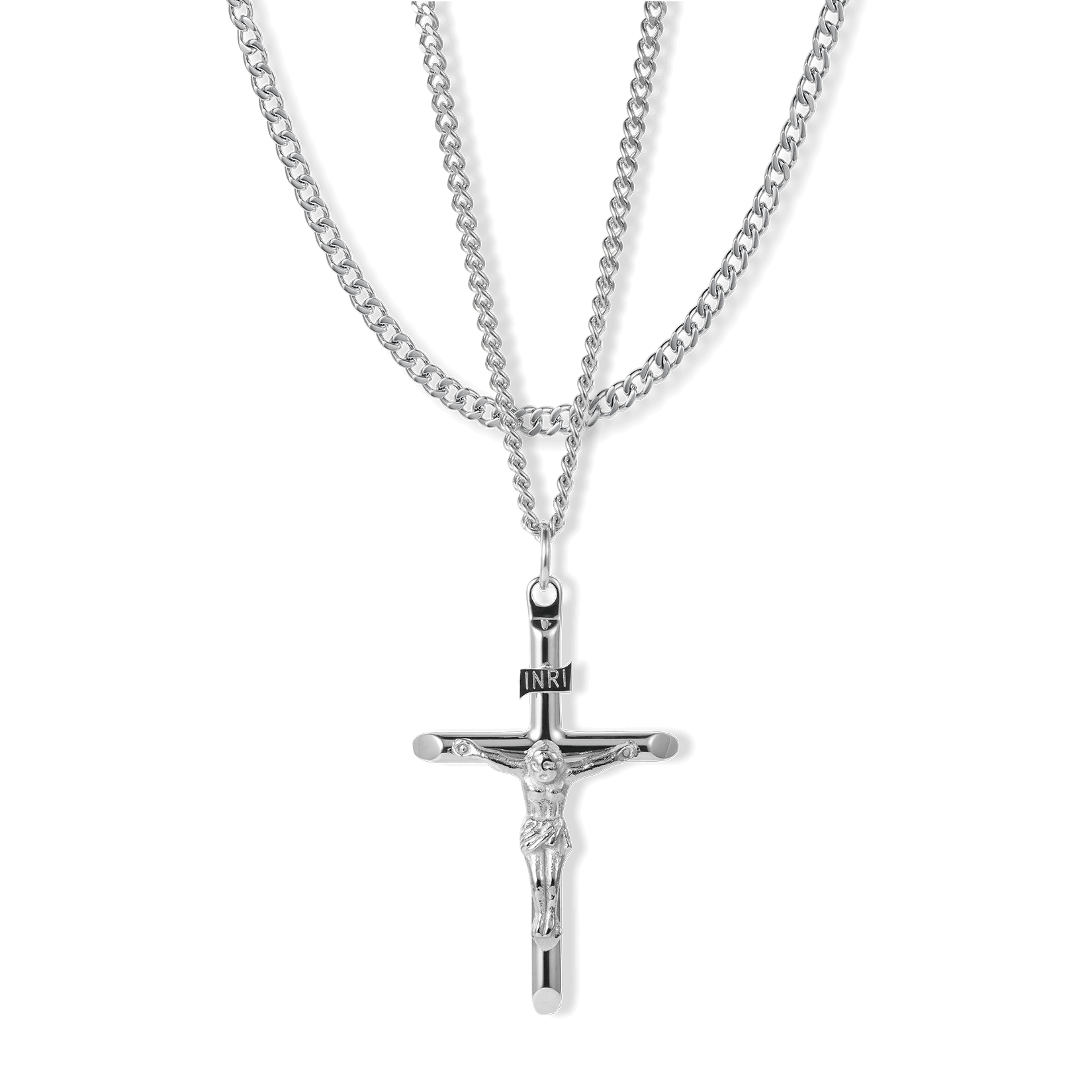 The Crucifix Essentials Bundle - Silver